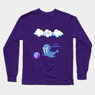 First Birthday Long Sleeve T-Shirt